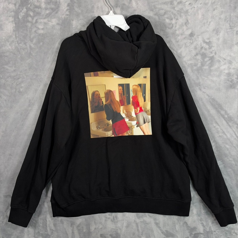 Means Girls Forever 21 The Plastics Hoodie Mens 2XL Black Sweatshirt